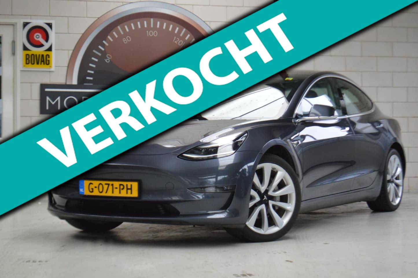 Tesla Model 3 - Long Range RWD Long Range AWD 75 kWh TREKHAAK, 1e eig, GARANTIE - AutoWereld.nl