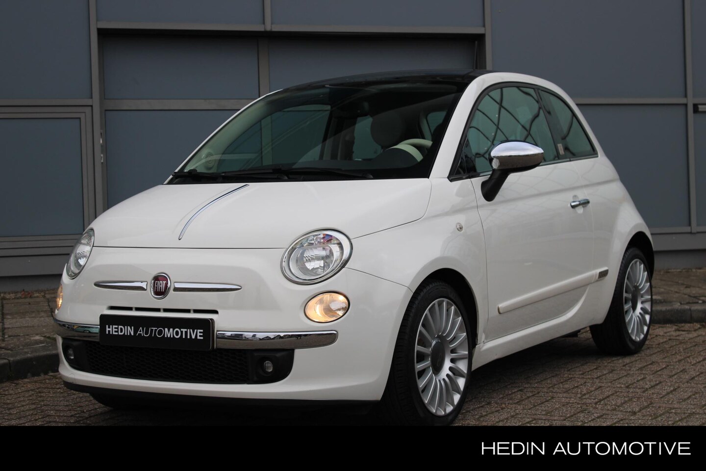 Fiat 500 - 0.9 TwinAir Turbo Rivièra Maison | Lederen bekleding | Climate control | 16 inch velgen | - AutoWereld.nl