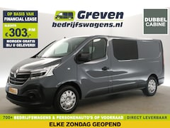 Renault Trafic - 2.0 dCi T29 L2H1 Dubbele Cabine 6 Persoons Airco Cruise Parkeersensoren Elektrpakket Trekh