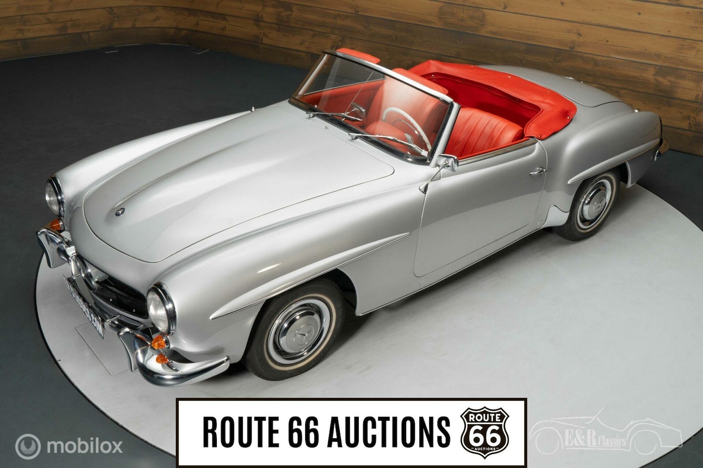 Mercedes-Benz SL-klasse Cabrio - 190 1958 | Route 66 auctions - AutoWereld.nl