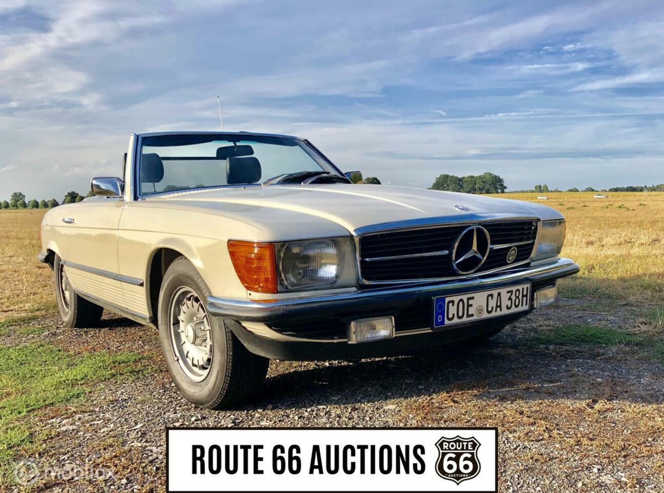 Mercedes-Benz SL-klasse Cabrio - 380SL 1983 | Route 66 auctions - AutoWereld.nl