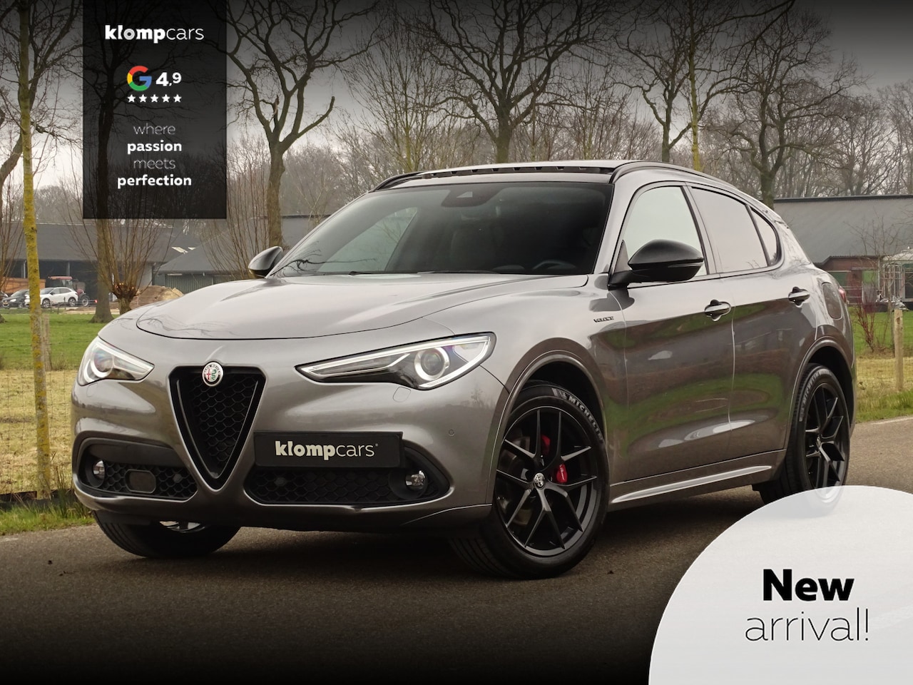 Alfa Romeo Stelvio - 2.2 JTD AWD Veloce | BTW | Inst.Schokdemp. | Schuifdak | Carplay | All Black | Flippers | - AutoWereld.nl