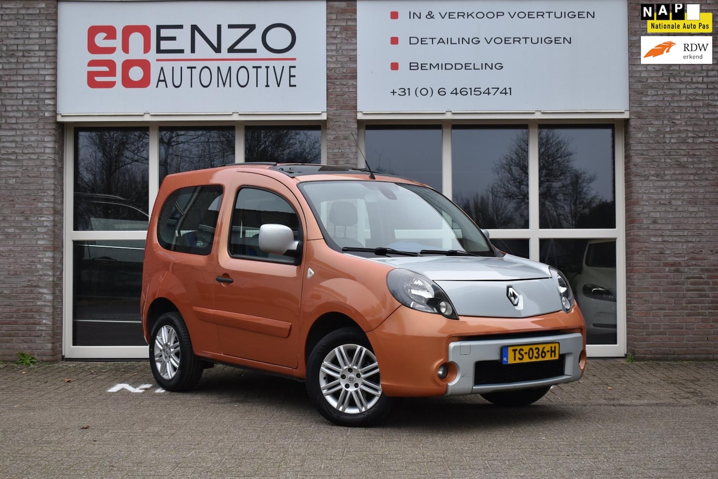 Renault Kangoo Be Bop - 1.6-16V Youngtimer Benzine bedrijfswagen Trekhaak - AutoWereld.nl