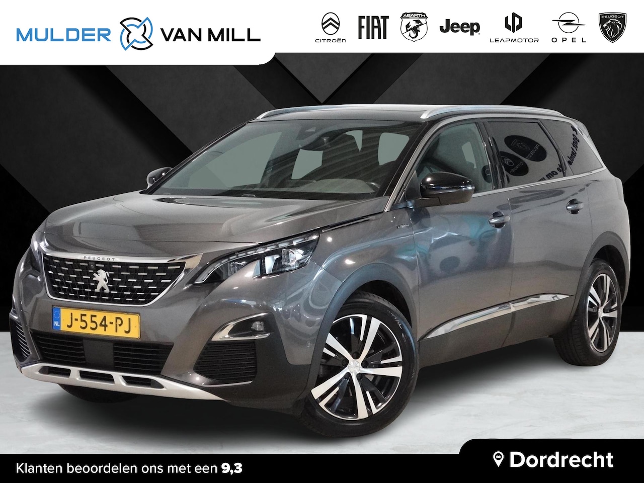 Peugeot 5008 - SUV GT-Line 1.2 Turbo 130pk EAT8 AUTOMAAT | SCHUIF/KANTELDAK | NAPPA LEDER | ADAPTIVE CRUI - AutoWereld.nl