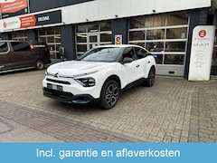 Citroën Ë-C4 - You 50 kWh Volledig elektrisch All-in Prijs Airco/Cruise/Camera/Parkeer sens/Stoelverwarmi