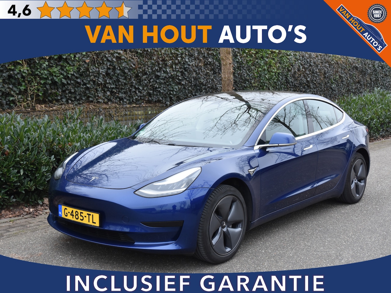 Tesla Model 3 - Standard RWD Plus 60 kWh | AUTO PILOT | 360 CAMERA - AutoWereld.nl