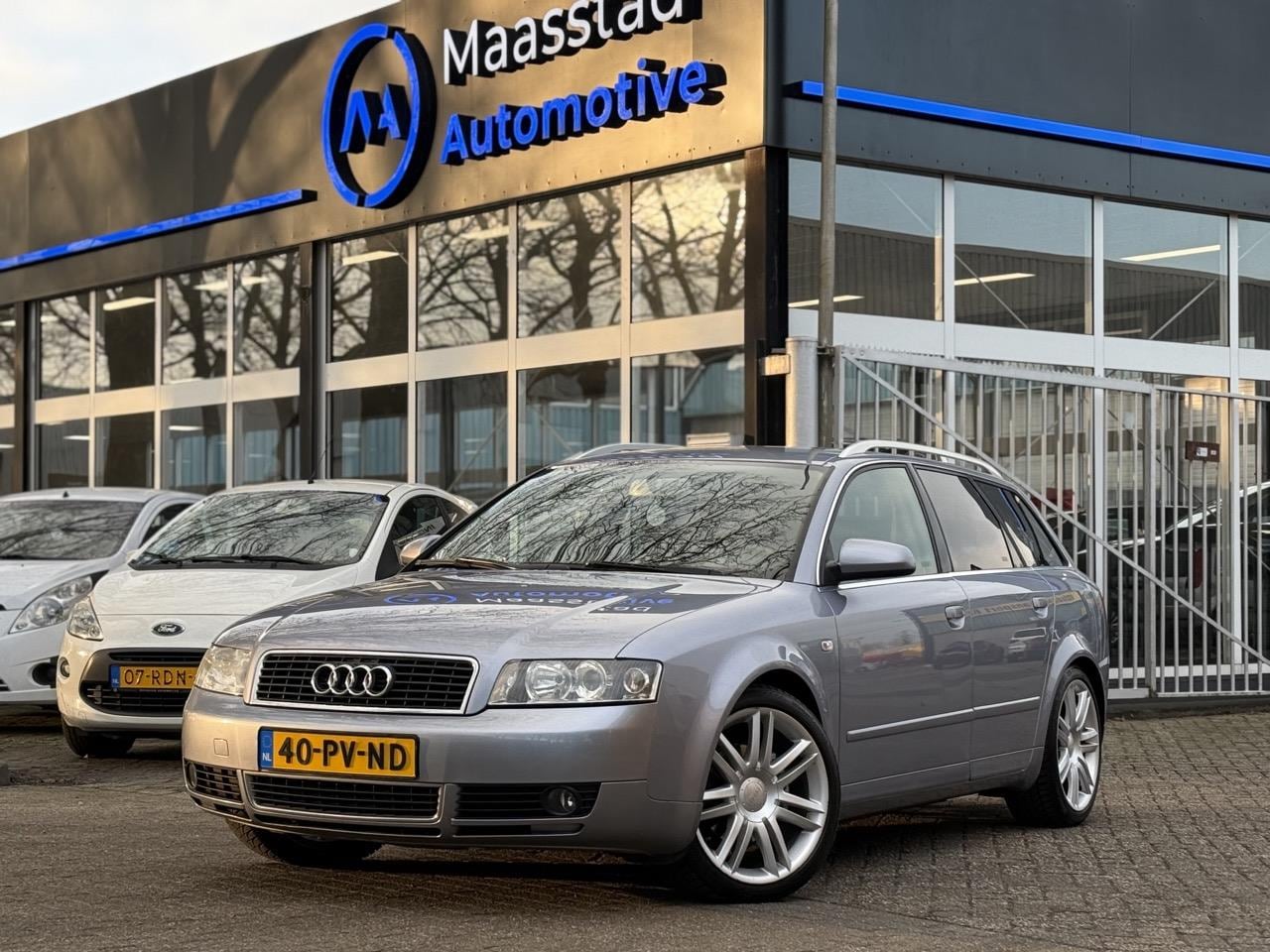 Audi A4 Avant - 2.0 Cruise A-merk banden Topstaat Airco NW APK Bluetooth Mooie LM velgen - AutoWereld.nl