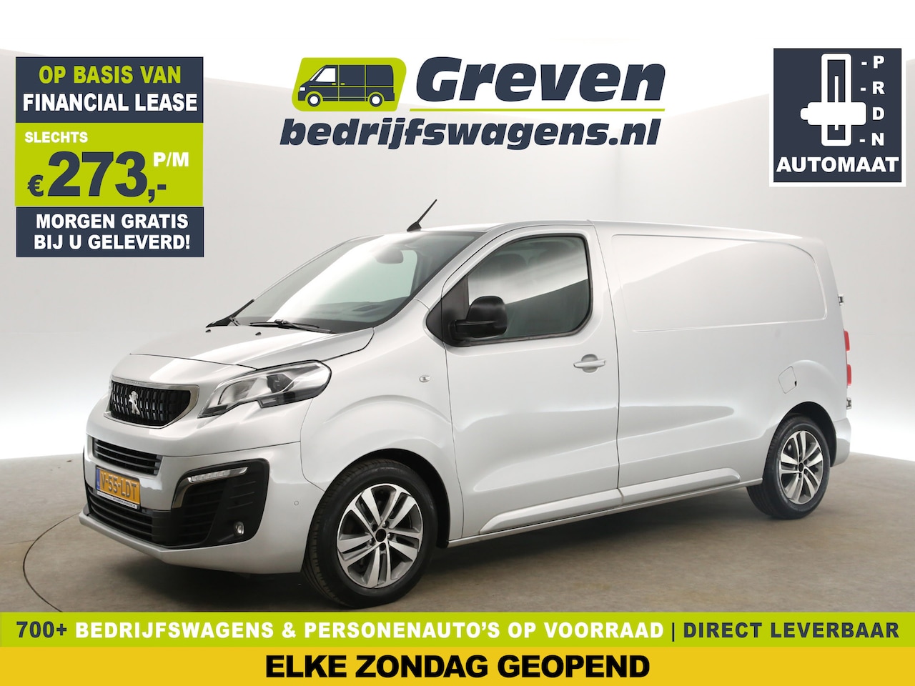 Peugeot Expert - 227S 2.0 BlueHDI L2H1 177PK Automaat LED 360Camera Carplay Cruise Clima Trekhaak Stoelverw - AutoWereld.nl