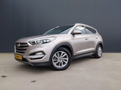 Hyundai Tucson - 1.6 T-GDi 177 PK AUTOMAAT Premium 4WD CAMERA LEER FULL LED NAVI CRUISE ECC TREKHAAK