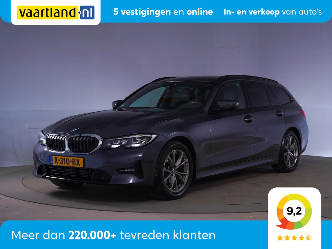 BMW 3-serie Touring - 318i Executive Sport Aut. [ LED Sportstoelen Stoelverwarming ] - AutoWereld.nl