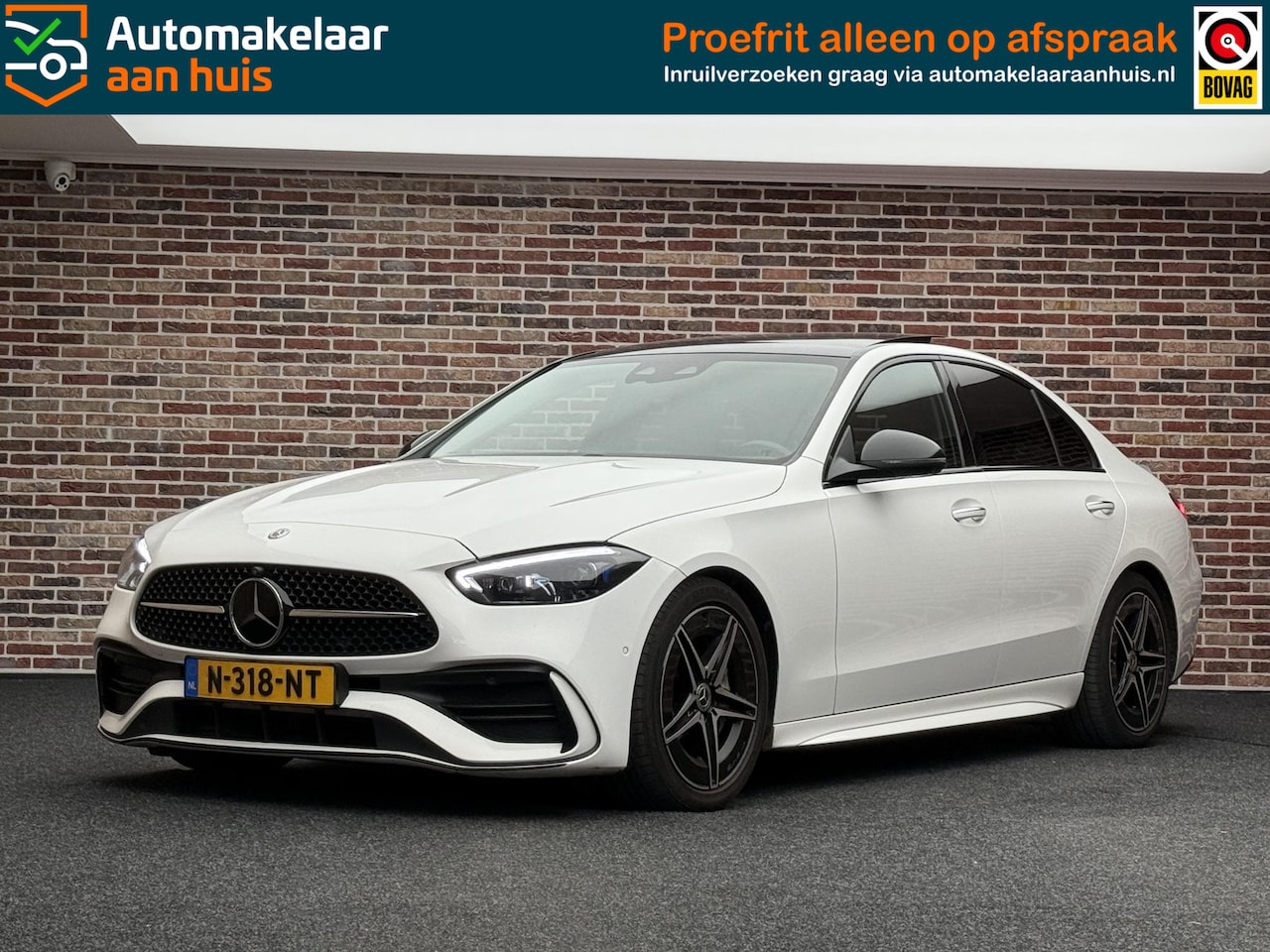 Mercedes-Benz C-klasse - 200 4MATIC AMG Line SFEER|HEADUP|360|DAK|LED| - AutoWereld.nl