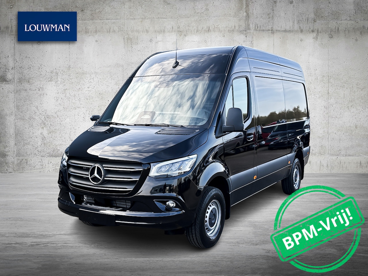 Mercedes-Benz Sprinter - 319CDI 190PK Automaat L2H2 RWD SELECT | BPM Vrij | Distronic | Alarm Klasse 3 SCM | - AutoWereld.nl