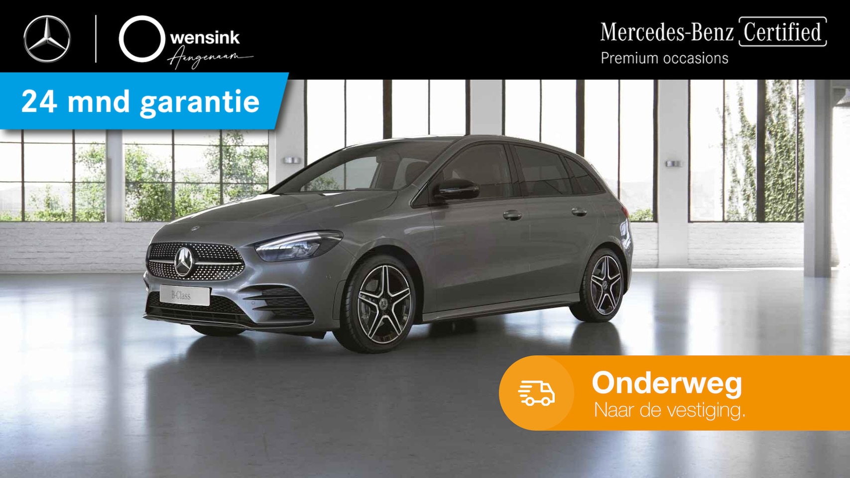 Mercedes-Benz B-klasse - 180 Business Solution AMG | Night | Stoelverwarming | Schteruitrijcamera | - AutoWereld.nl