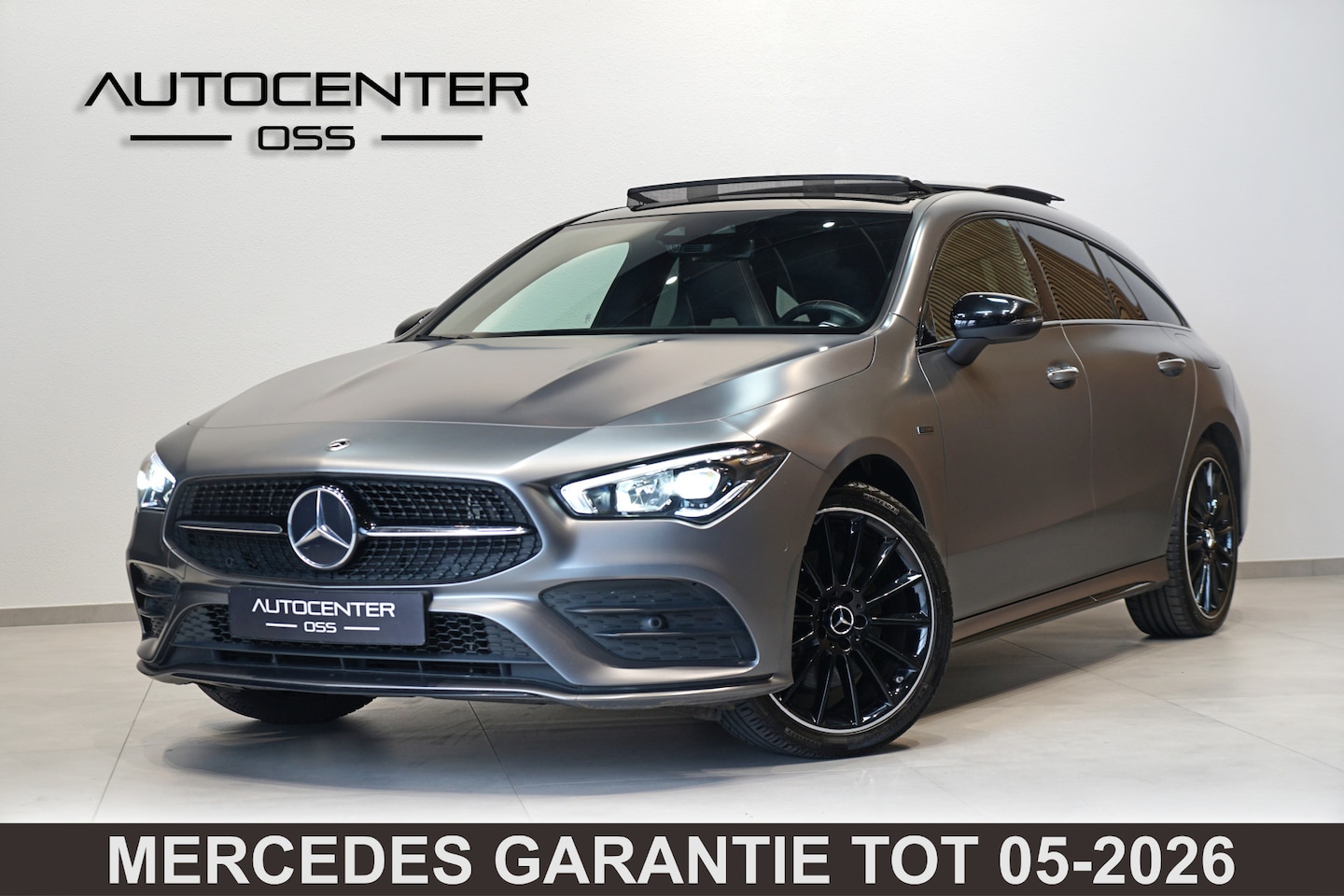 Mercedes-Benz CLA-klasse Shooting Brake - 250 e AMG ✅ MAGNO GRIJS ✅ EDITION ✅ TREKHAAK ✅ PANO ✅ CAMERA ✅ WIDESCREEN ✅ NAVI ✅ SFEER ✅ - AutoWereld.nl