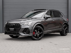 Audi Q3 - 35 TFSI S-Line Pano Trekhaak 5jr Garantie Leer 20" Standkachel ACC BTW Sfeer