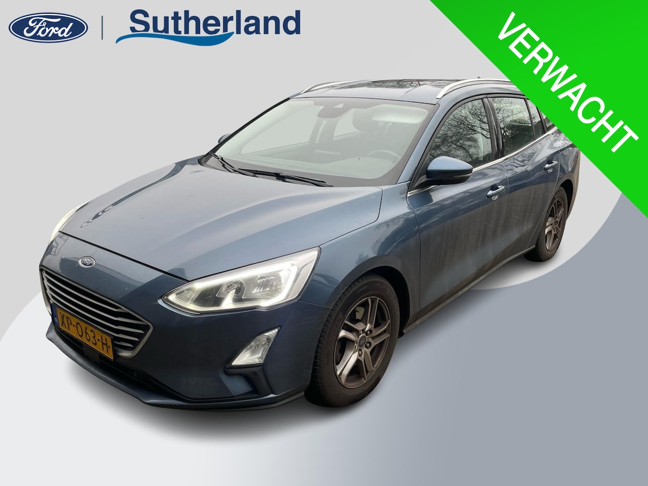 Ford Focus Wagon - 1.0 EcoBoost Trend Edition Business 100pk Trekhaak | Cruise control | Airco | Metaallak | - AutoWereld.nl