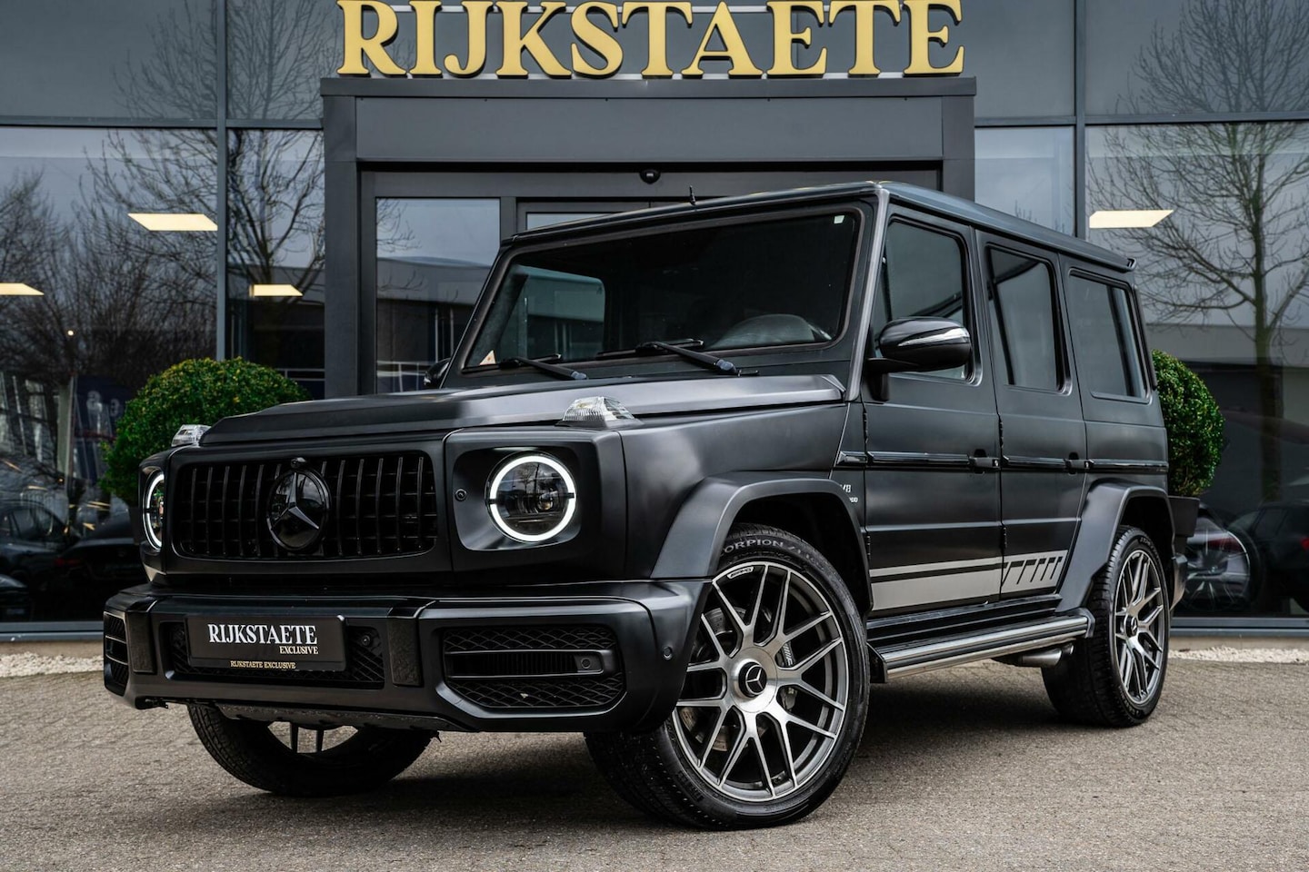 Mercedes-Benz G-klasse - AMG 63|PANO|MAT|MEMORY|H&K|22''|PDC|LEDER - AutoWereld.nl