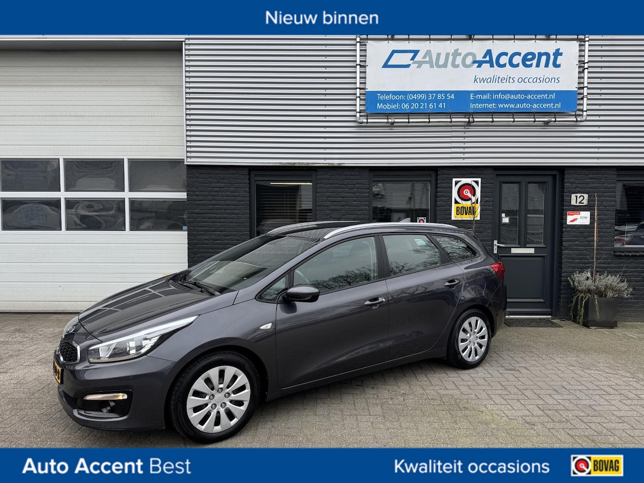 Kia Cee'd - 1.4i ComfortLine Navi/Camera/Cruise/84dkm... - AutoWereld.nl