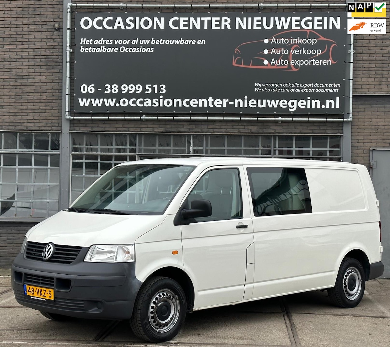 Volkswagen Transporter - 1.9 TDI 340 DC 2007 Airco/70DKM NAP! - AutoWereld.nl