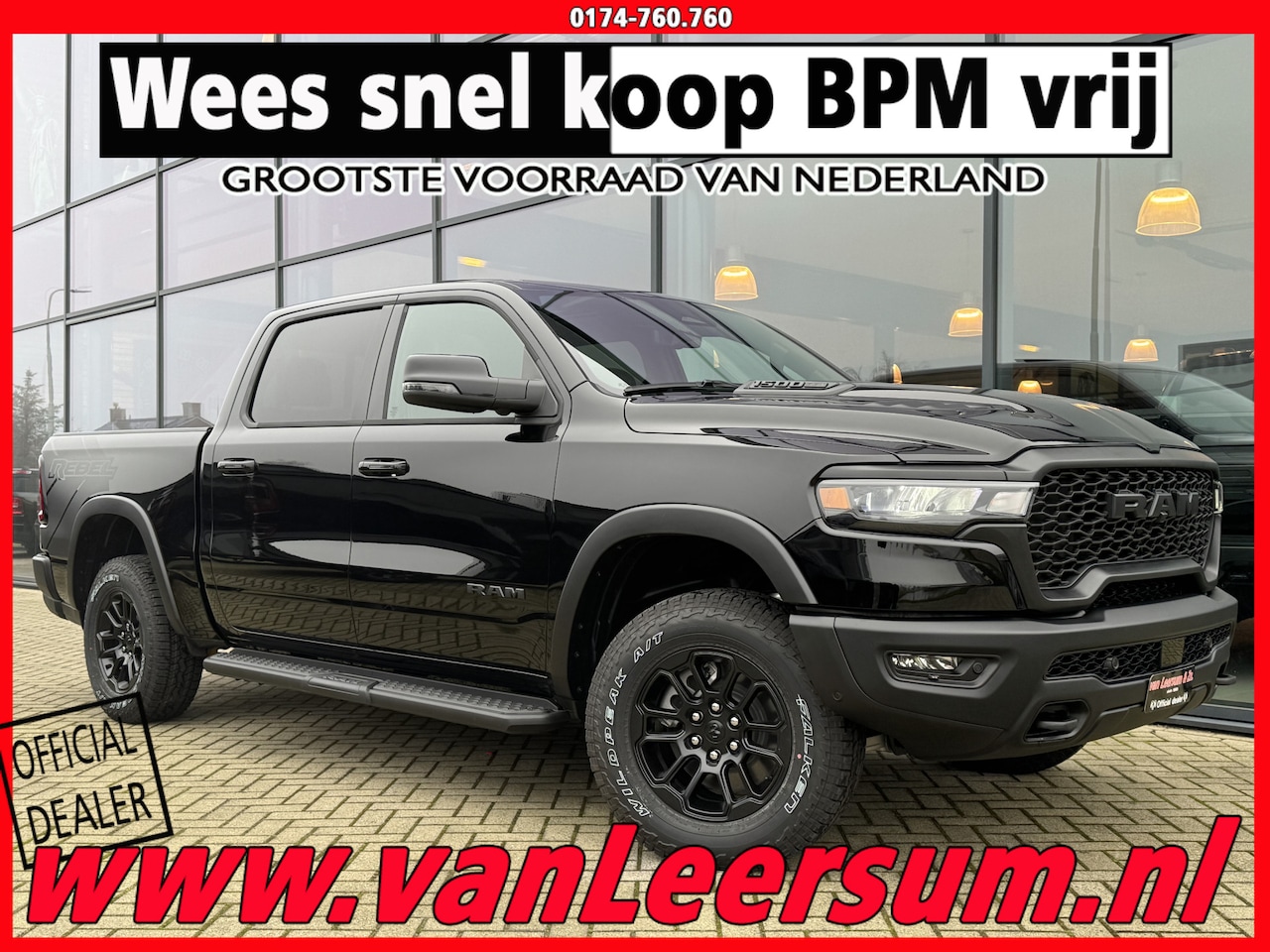 Dodge Ram 1500 - Rebel | Pano | Luchtvering | Headup display - AutoWereld.nl