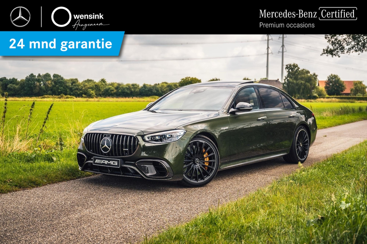 Mercedes-Benz S-klasse - AMG 63 S E Performance | Comfort Seat Pack | Exclusief-Pack | Night | Keramische schijven - AutoWereld.nl