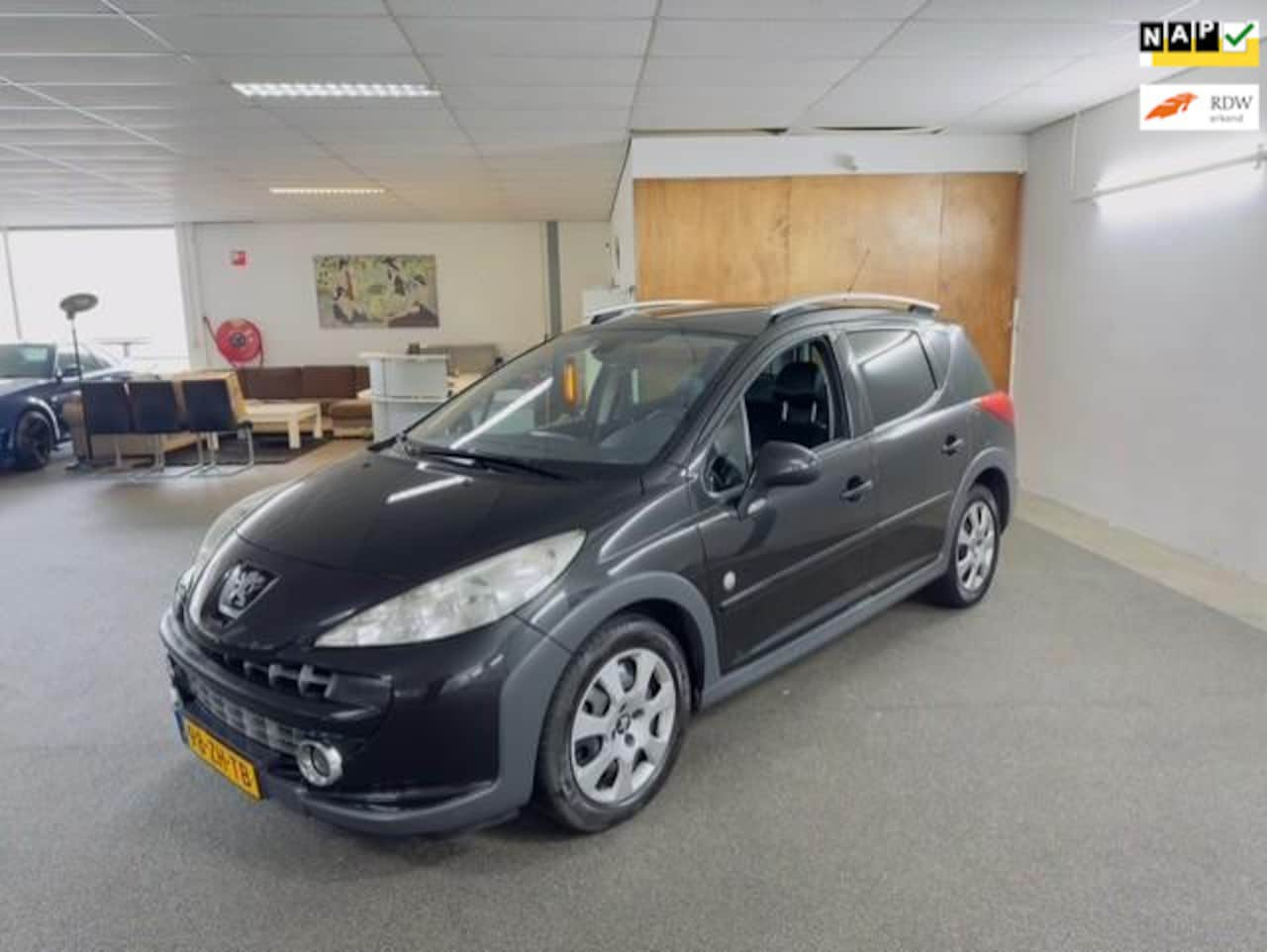 Peugeot 207 SW Outdoor - 1.6 VTi XS Apk Nieuw,1e Eigenaar,panoramadak,Clima,Leder,N.A.P,Lm velgen,Topstaat!! - AutoWereld.nl