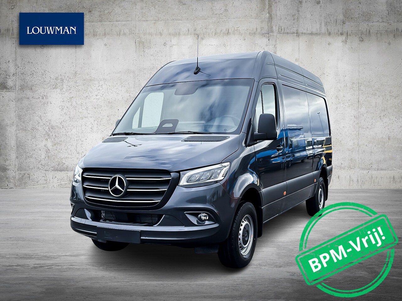 Mercedes-Benz Sprinter - 319CDI 190PK L2H2 RWD SELECT | BPM Vrij | Distronic | Climate control | - AutoWereld.nl