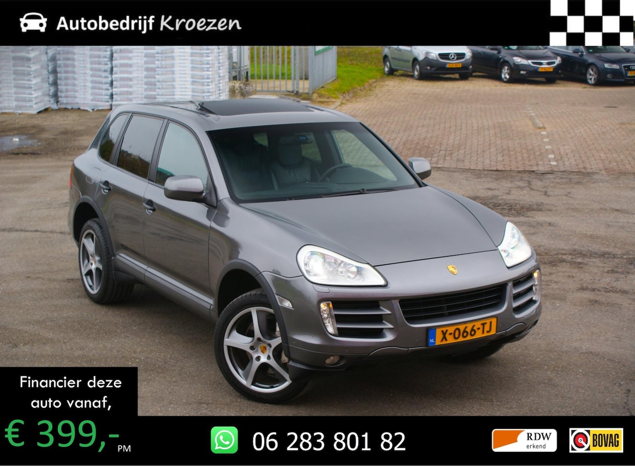 Porsche Cayenne - 4.8 S V8 | Nette Auto | Schuif dak | Carplay | Youngtimer | - AutoWereld.nl