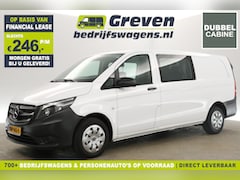 Mercedes-Benz Vito - 111 CDI Extra Lang Dubbele Cabine Airco Cruise Camera Navigatie 5 Persoons PDC Trekhaak