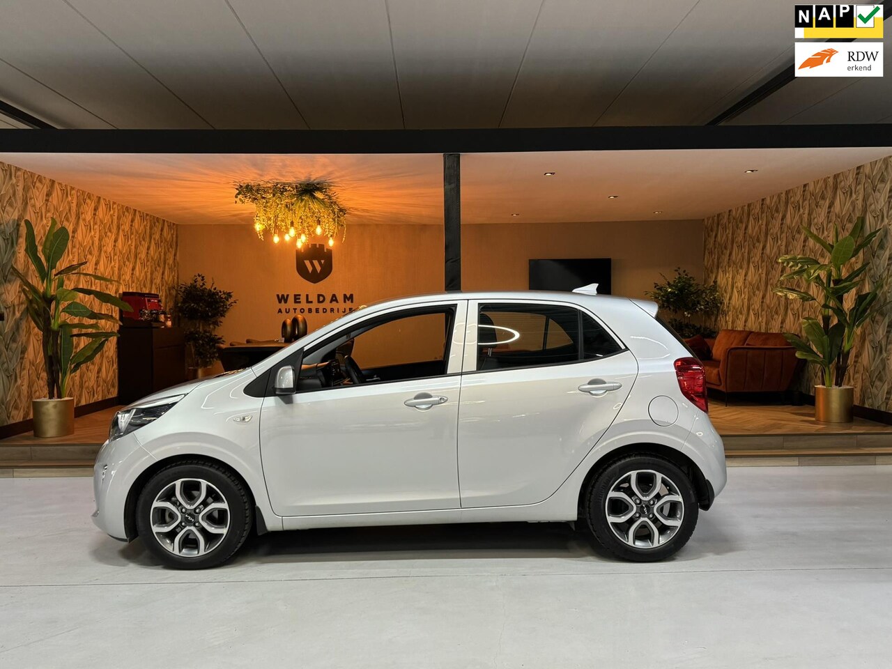 Kia Picanto - 1.2 DynamicPlusLine 84PK Garantie Carplay Navi Camera Clima Cruise Stoel/Stuur Verwarming - AutoWereld.nl