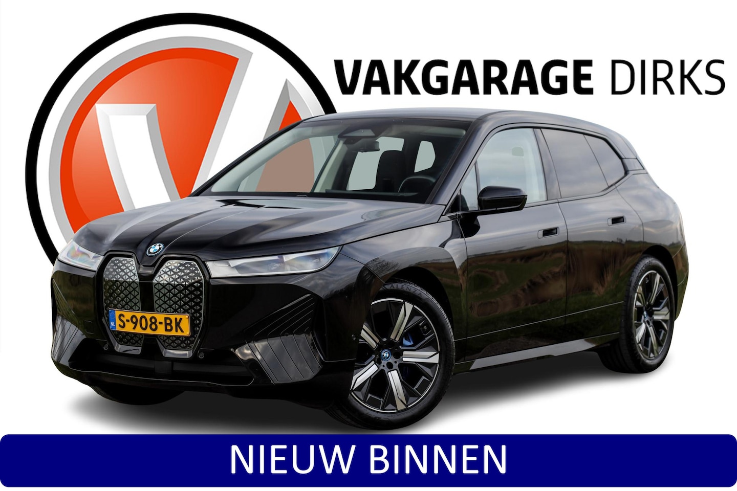 BMW iX - xDrive40 77 kWh M-Sport ✅ LED ✅ Stuurverwarming ✅ M-sport - AutoWereld.nl