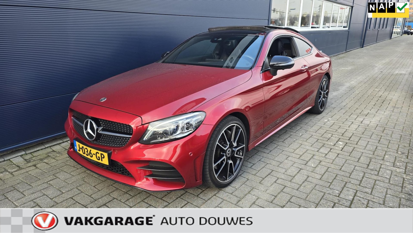 Mercedes-Benz C-klasse Coupé - 300 Premium Plus Pack |NAP |Dealeronderhouden | Pano |Automaat |Leder |Burmester - AutoWereld.nl