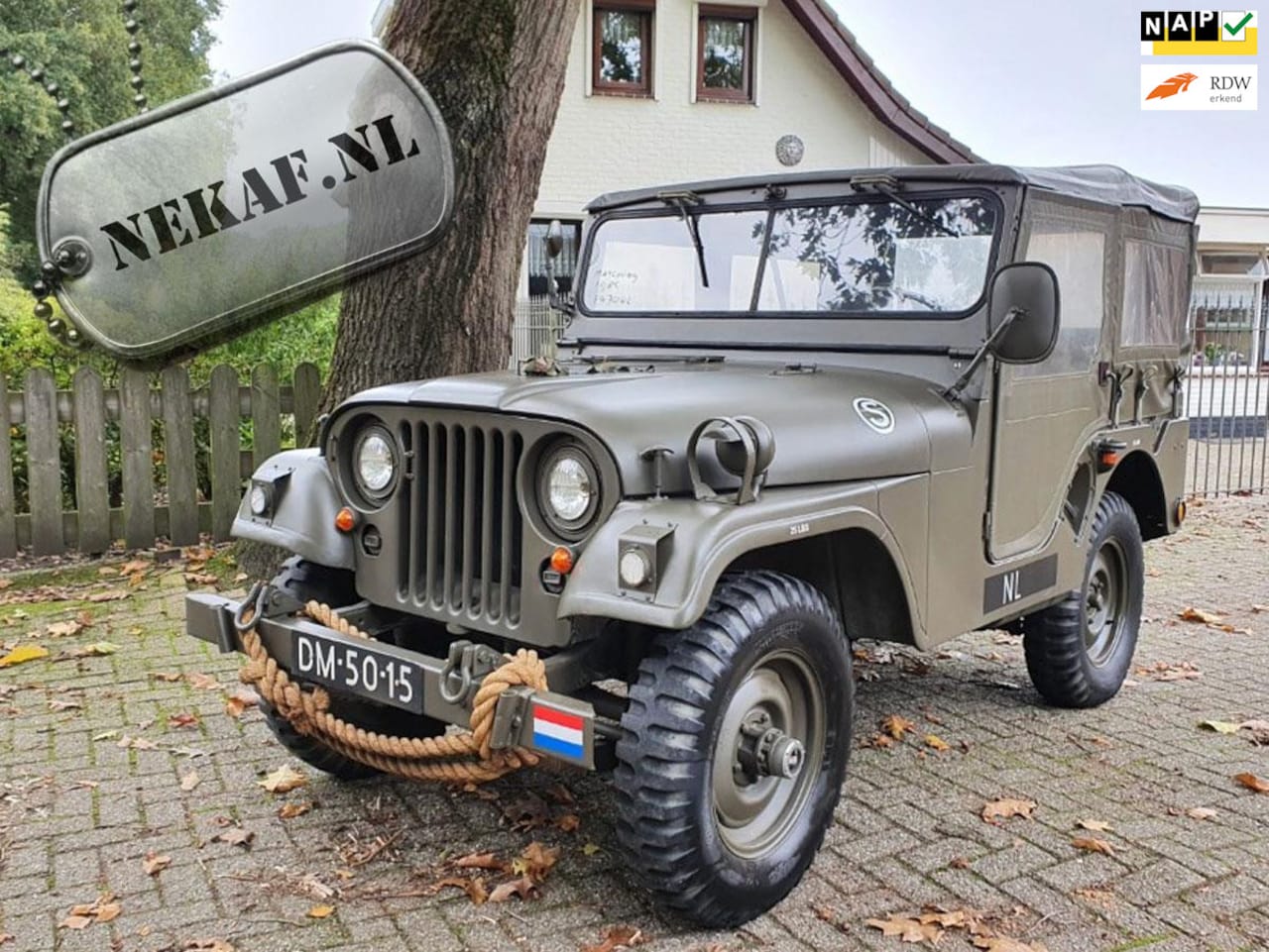 Jeep Nekaf - Willys M38a1 GERESTAUREERD LPG - AutoWereld.nl