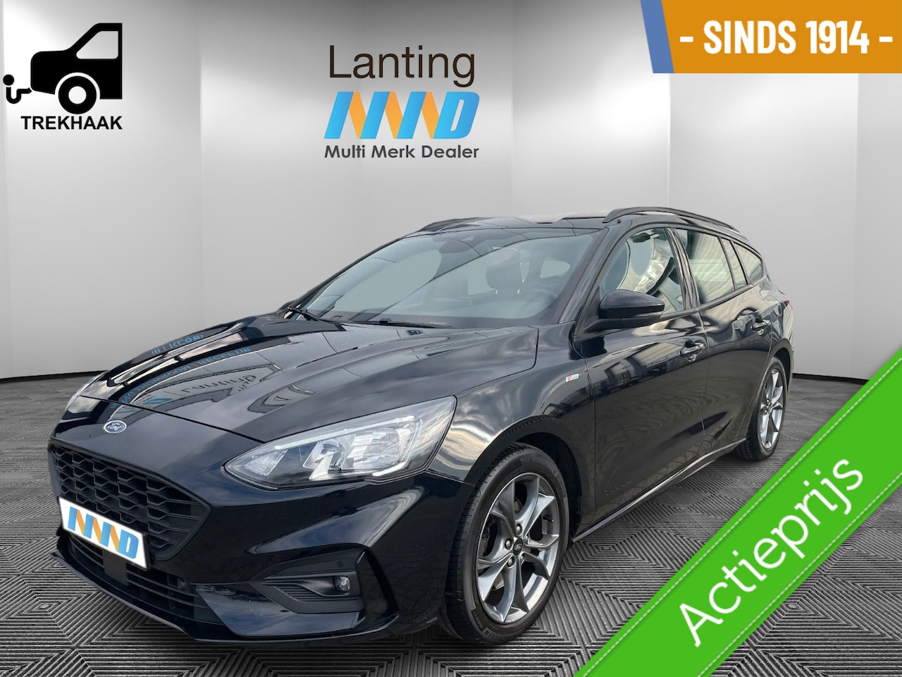 Ford Focus Wagon - 1.0 EcoBoost ST Line Business 1.0 EcoBoost ST Line Business - AutoWereld.nl