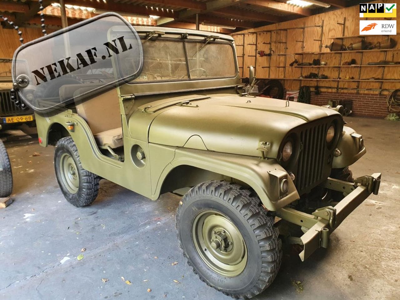 Jeep Nekaf - Willys M38a1 GERESTAUREERD - AutoWereld.nl