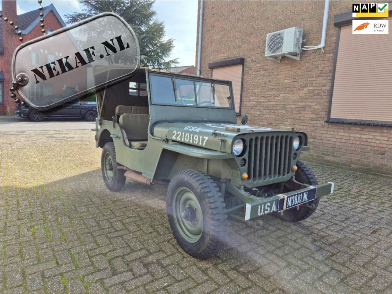 Willys Jeep - Hotchkiss M201 - AutoWereld.nl