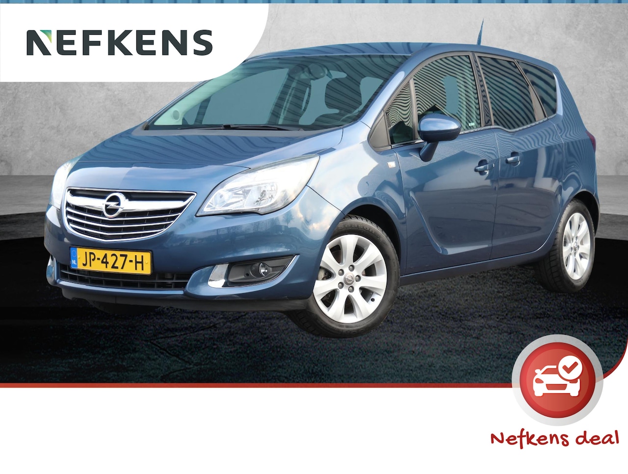 Opel Meriva - 1.4 Turbo Blitz | 1ste Eigenaar | CruiseControl | Halfleer | Trekhaak | Airco | NL Auto | - AutoWereld.nl