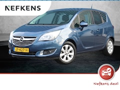 Opel Meriva - 1.4 Turbo Blitz | 1ste Eigenaar | CruiseControl | Halfleer | Trekhaak | Airco | NL Auto |