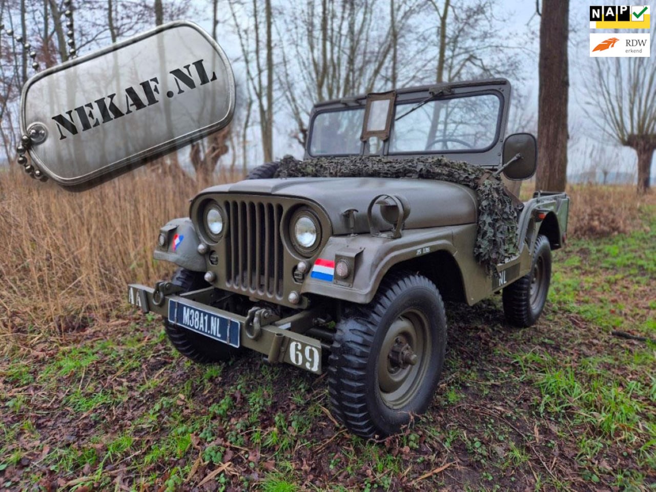 Jeep Nekaf - Willys (M38a1) origineel TLV uitvoering - AutoWereld.nl