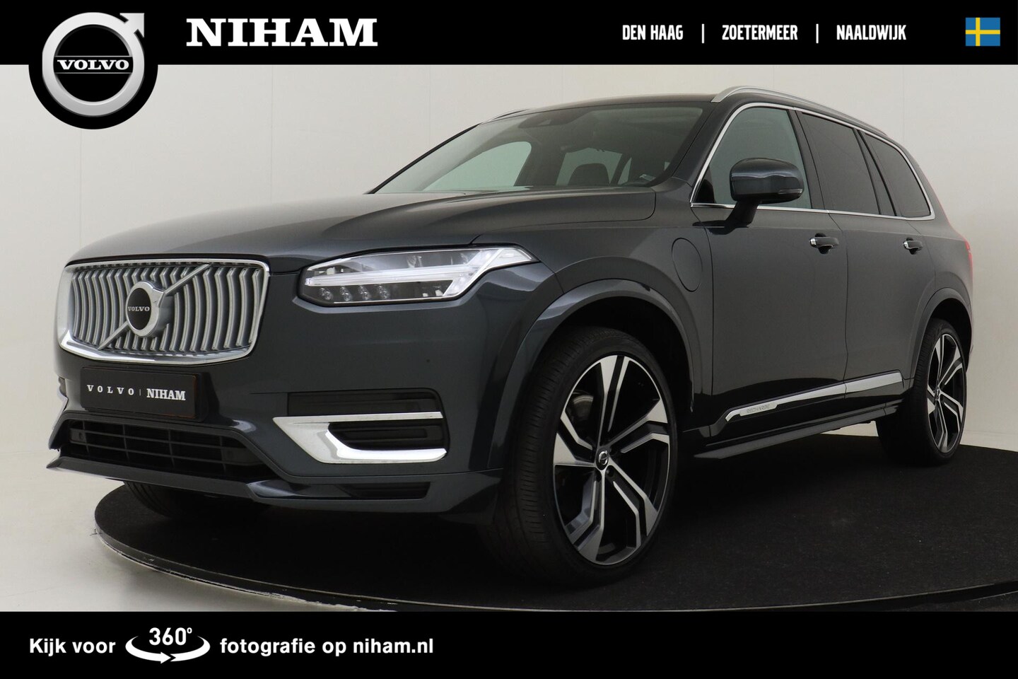 Volvo XC90 - T8 RECHARGE AWD INSCRIPTION Volvo XC90 T8 Recharge AWD Inscription LUCHTVERING|BOWERS&WILK - AutoWereld.nl