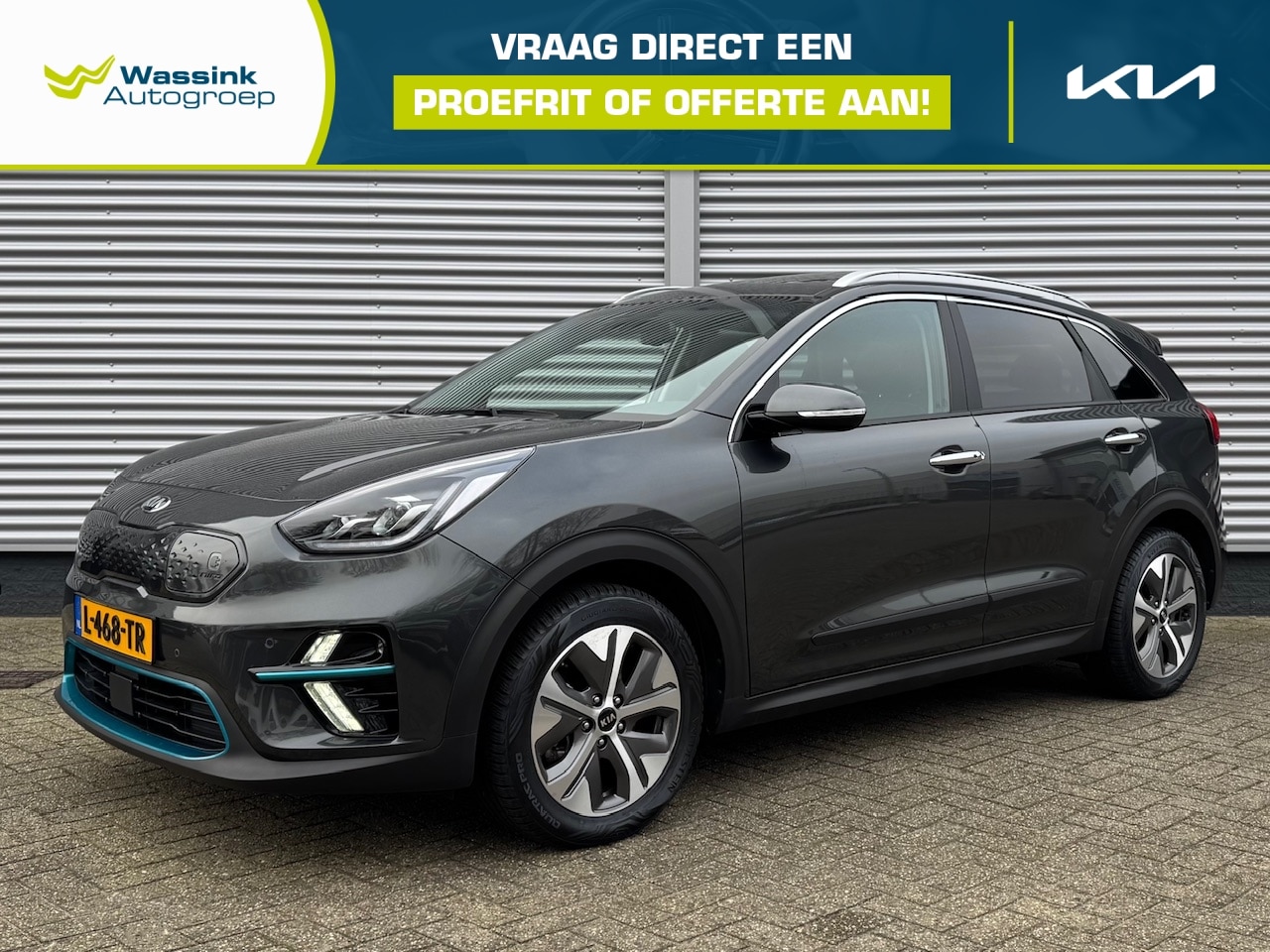 Kia e-Niro - 64kWh 204pk Aut DynamicPlusLine | Schuif/Kanteldak | Trekhaak | Stoel/Stuurwielverwarming - AutoWereld.nl