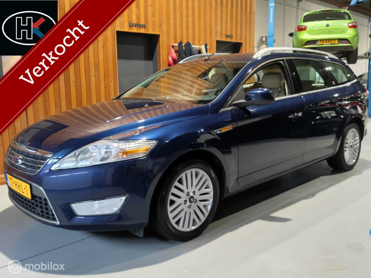 Ford Mondeo Wagon - 2.0-16v Ghia Volleder FullNavi AfnTrekhaak - AutoWereld.nl