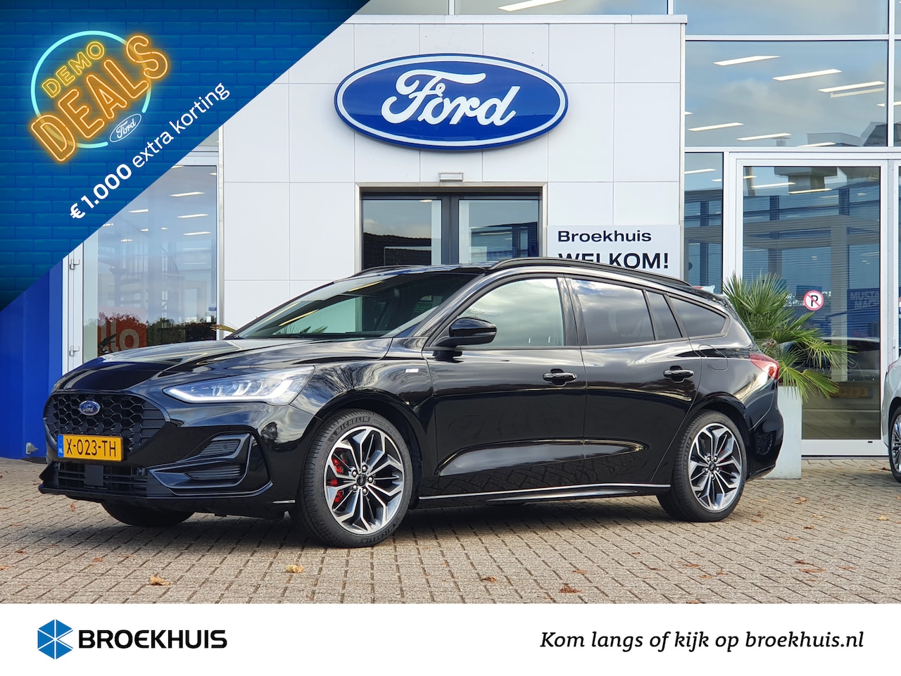 Ford Focus Wagon - 1.0 125 pk Hybrid ST Line X | 18" Lichtmetalen velgen | Winter Pack - AutoWereld.nl