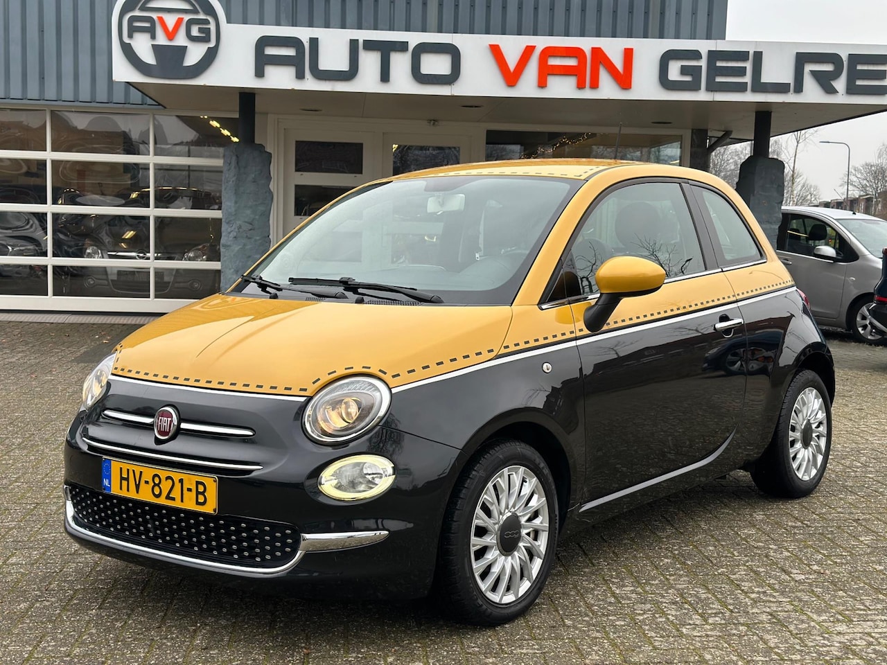 Fiat 500 - 0.9 TwinAir Turbo Lounge Comic Editon Navi* MF stuur*MultiMedia scherm - AutoWereld.nl