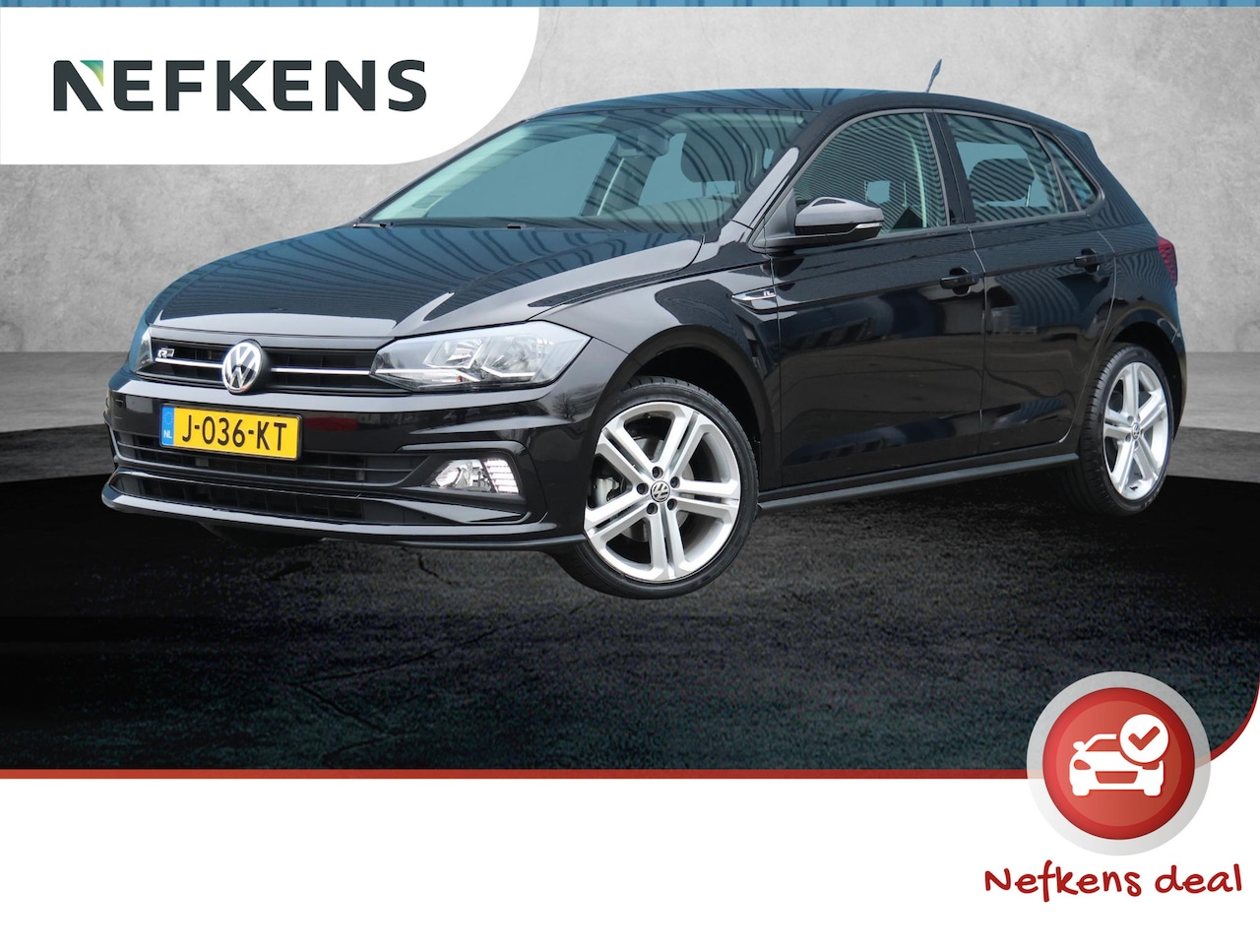 Volkswagen Polo - 1.6 TDI Highline | 1ste eigenaar | AUTOMAAT | R-Line | LEER | Climate | Navigatie | Parkee - AutoWereld.nl