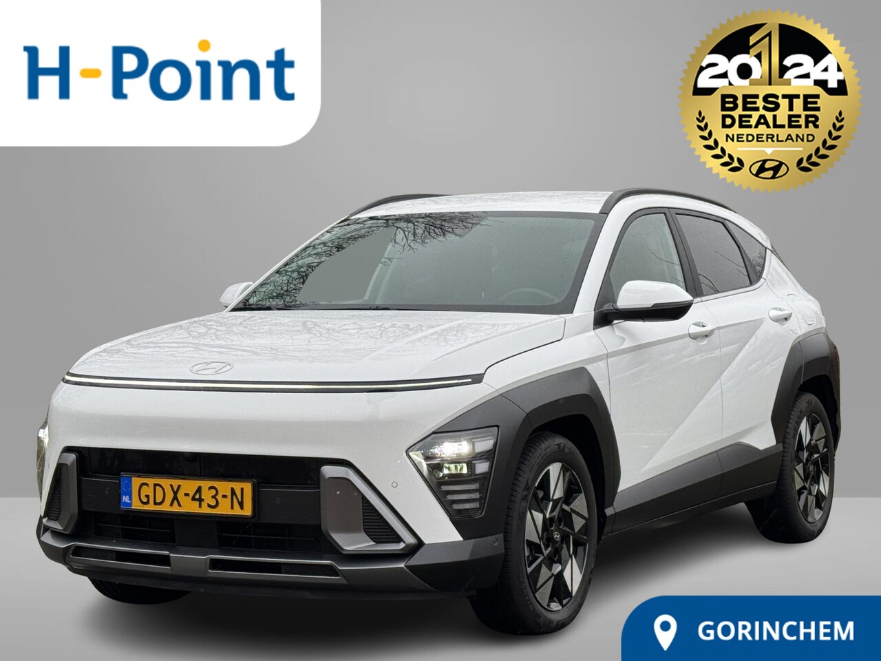 Hyundai Kona - 1.6 GDI HEV Premium |€5992 DEMOVOORDEEL|360 CAMERA|NAVIGATIE|STOELVENTILATIE| - AutoWereld.nl