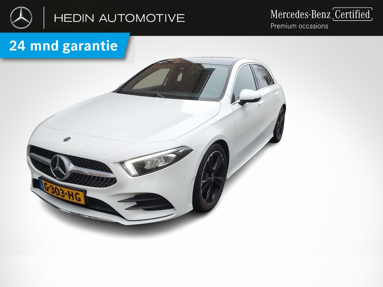 Mercedes-Benz A-klasse - A 180 Automaat Business Solution AMG | Panoramadak | Stoelverwarming | LED | Parktronic | - AutoWereld.nl