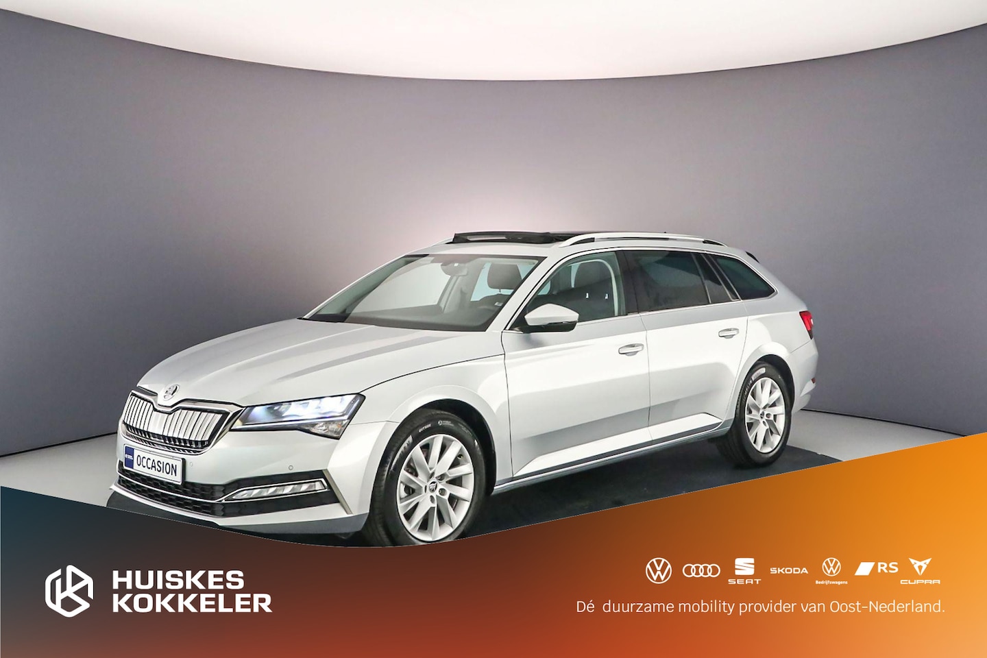 Skoda Superb Combi - Business Edition Plus 1.4 TSI PHEV 218pk DSG Automaat Panoramadak, Elektrische achterklep, - AutoWereld.nl