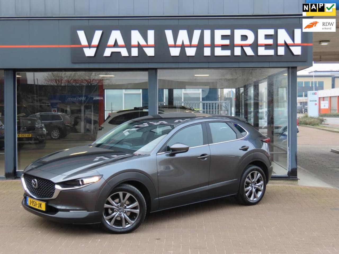 Mazda CX-30 - 2.0 e-SkyActiv-X M Hybrid Comfort 180 pk Aut. Trekhaak NL auto 1e Eig - AutoWereld.nl