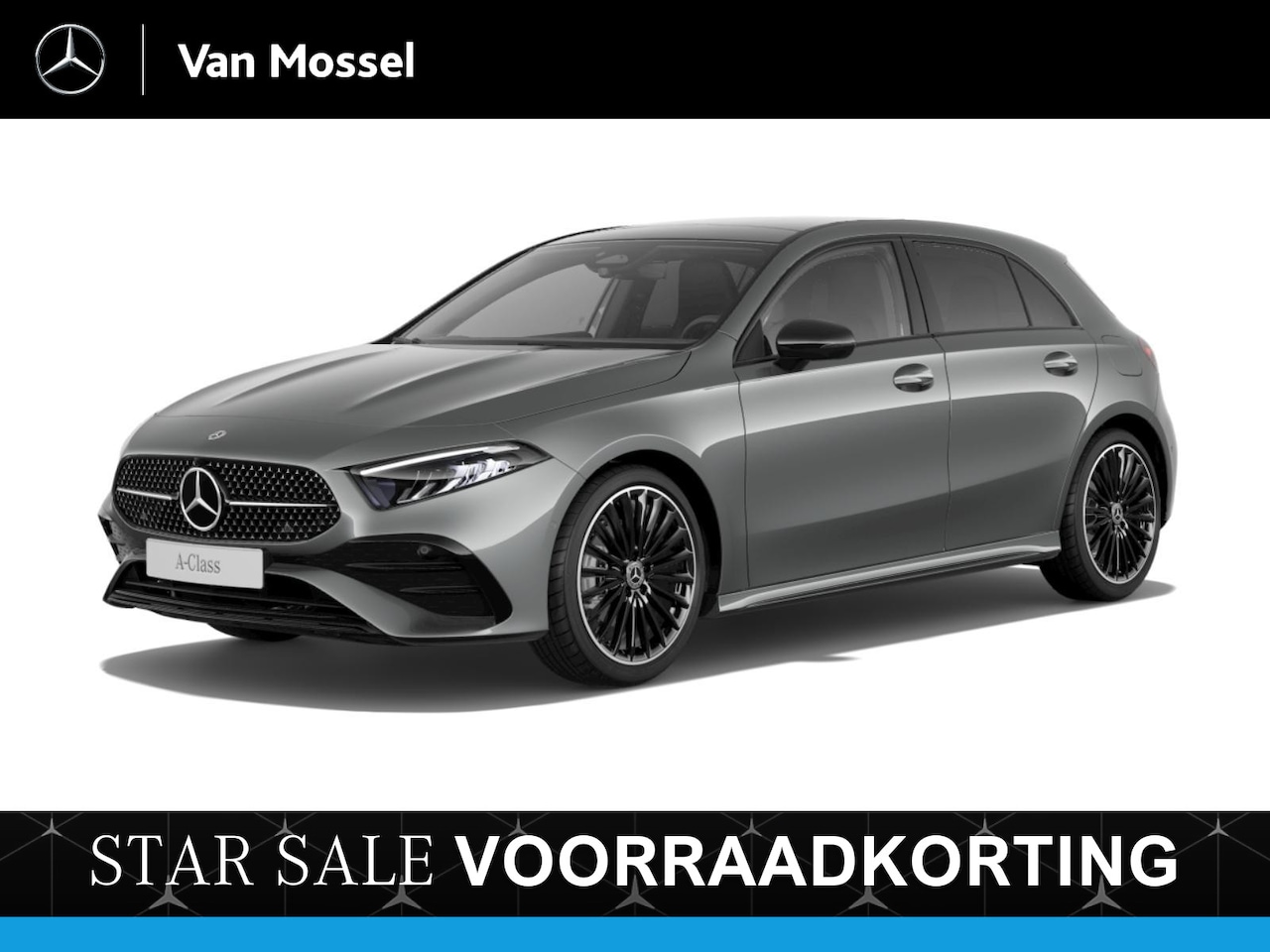 Mercedes-Benz A-klasse - 180 Star Edition AMG Line / Stoelverwarming / Achteruitrijcamera / Panorama-schuifdak / - AutoWereld.nl